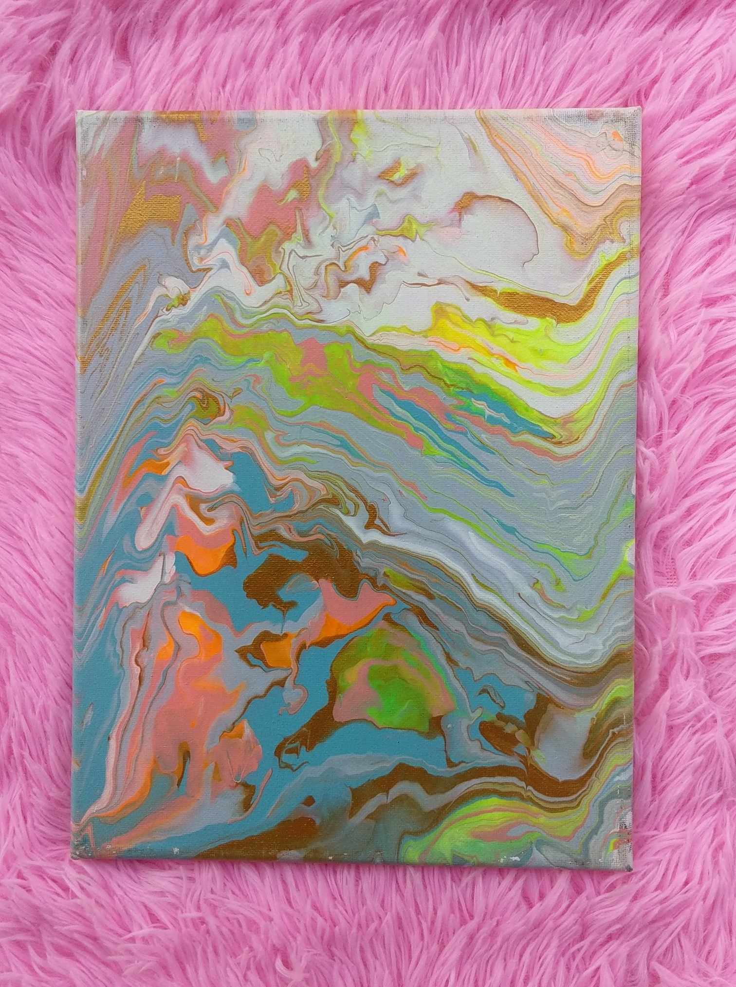 Memories Lost — Acrylic Painting by Sydney Nova, abstract, creative, emotional