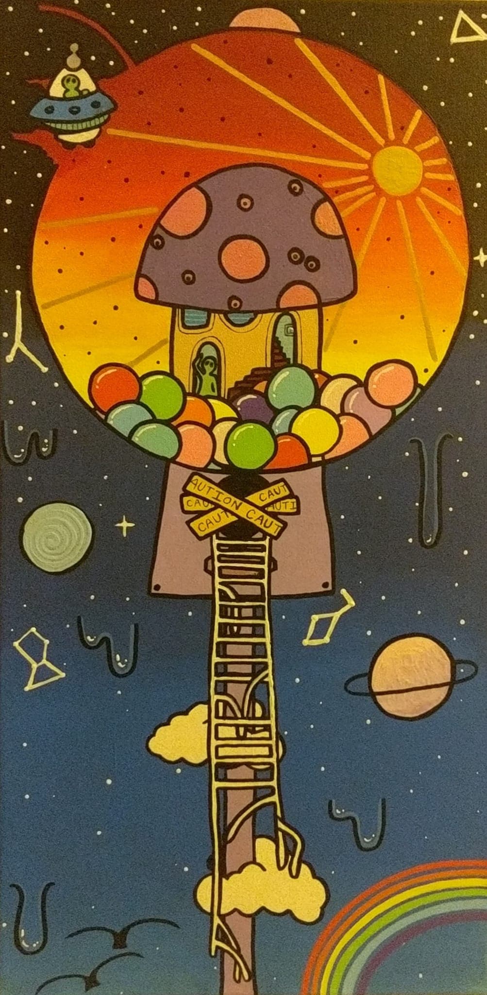 Prints: "Honey, I'm Home