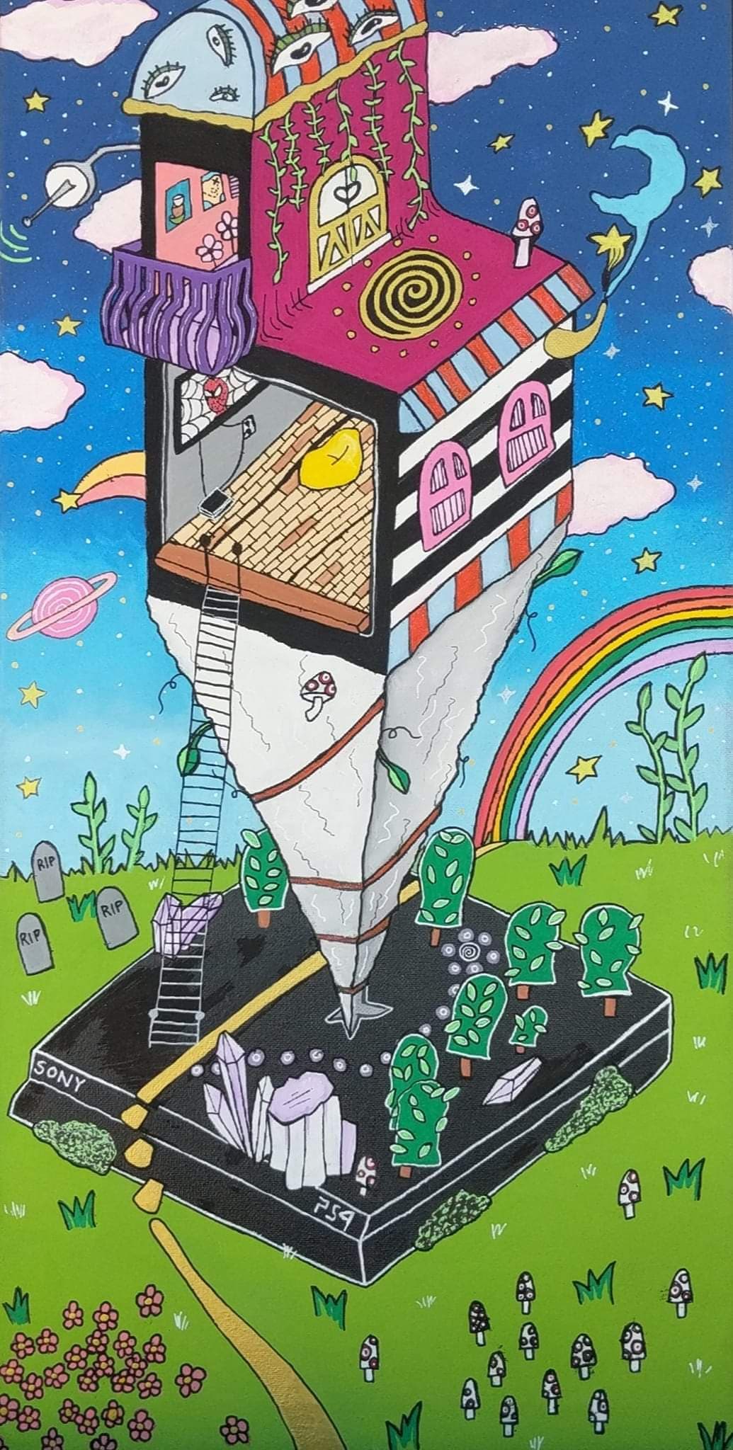 Prints: "P.S.4ever